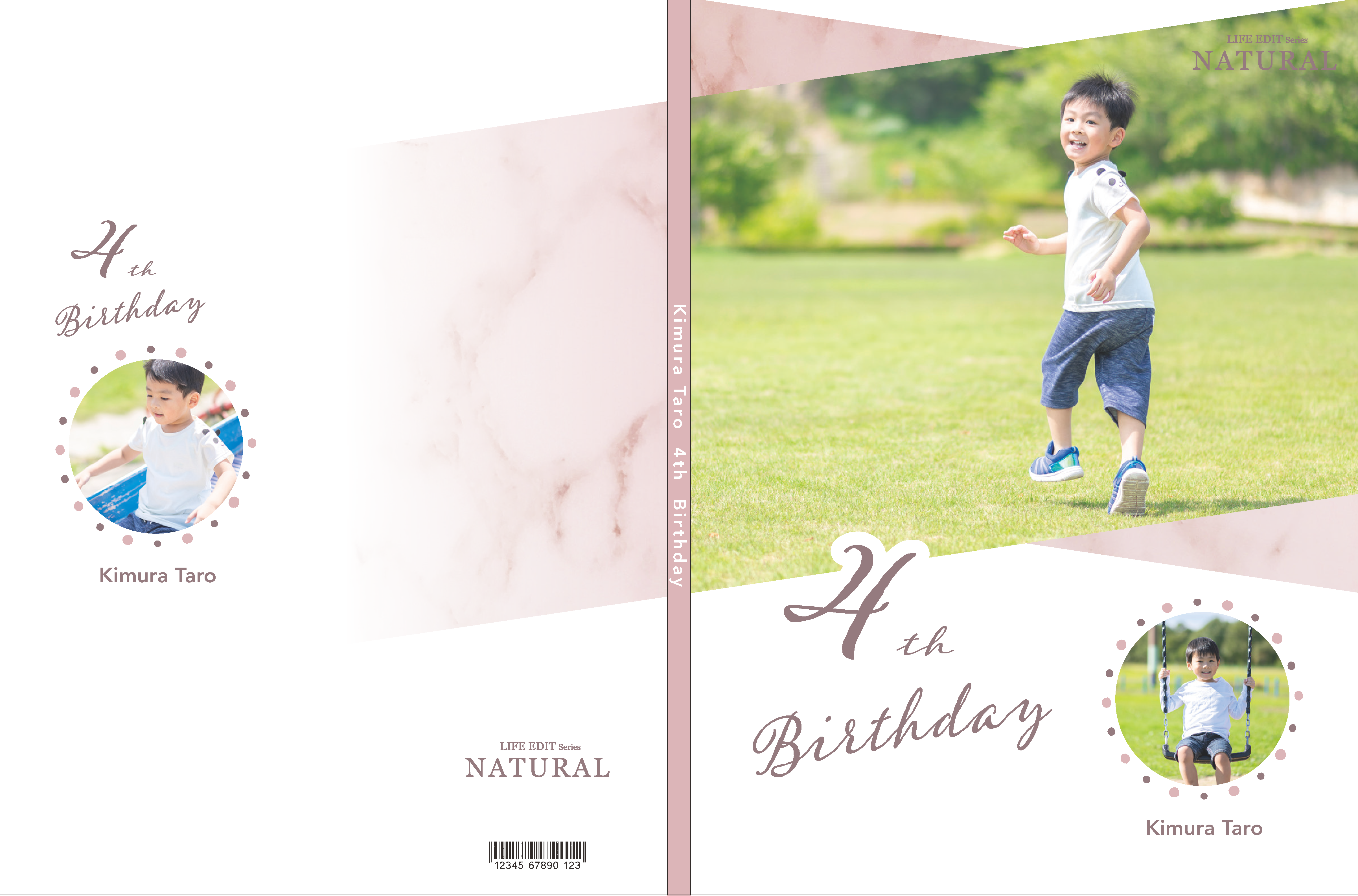 4th Birthday pink