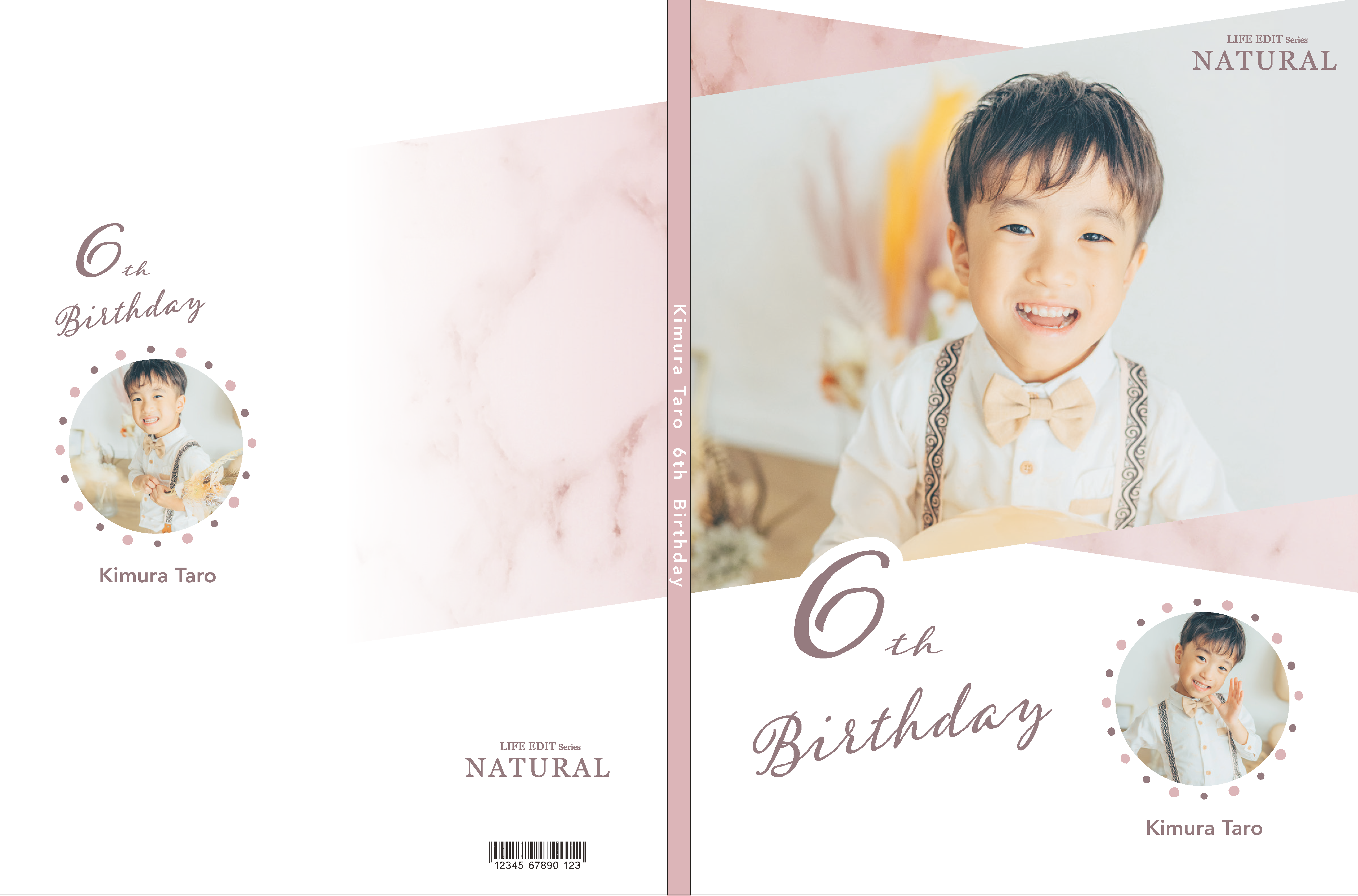 6th Birthday pink