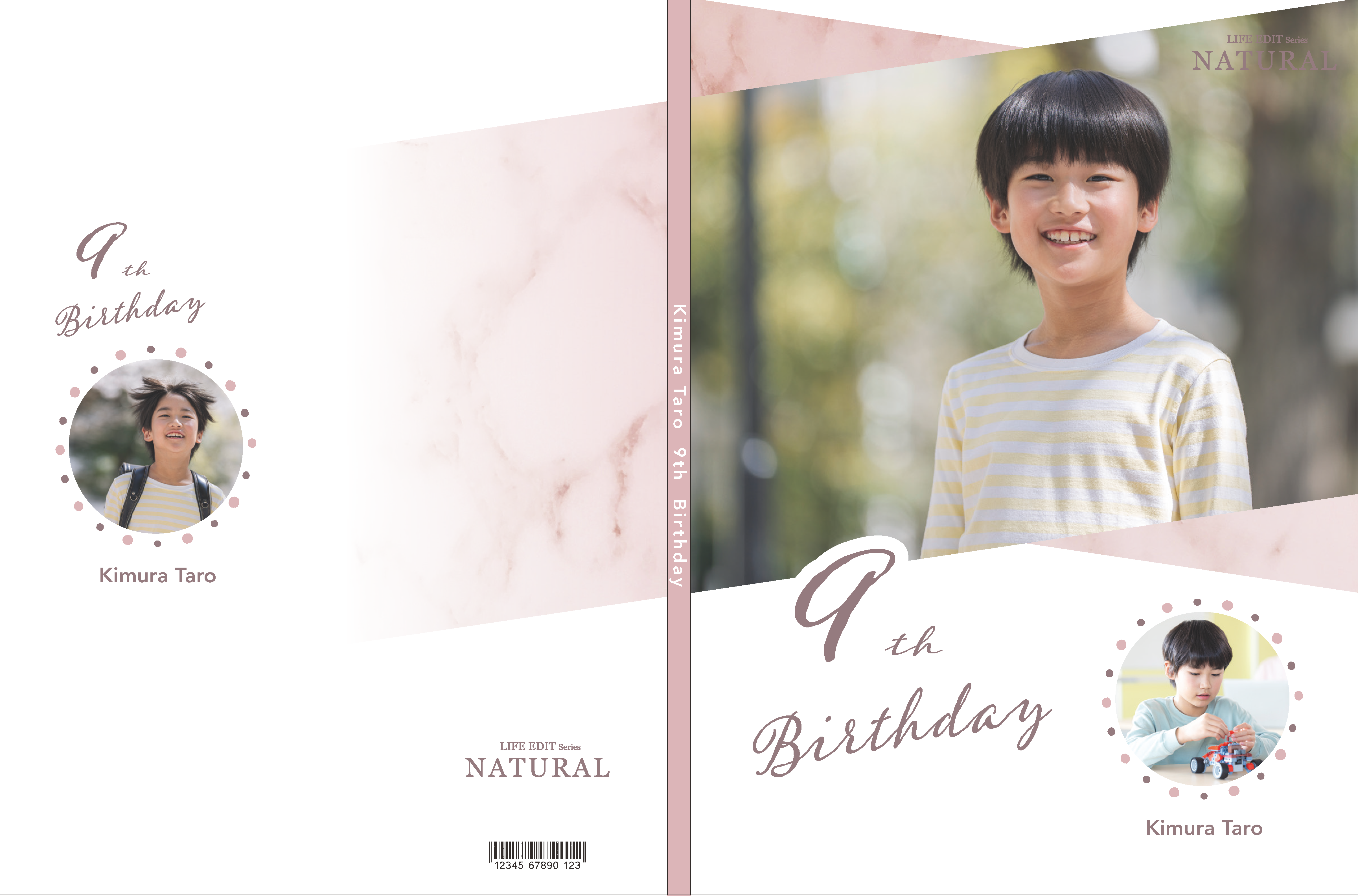 9th Birthday pink