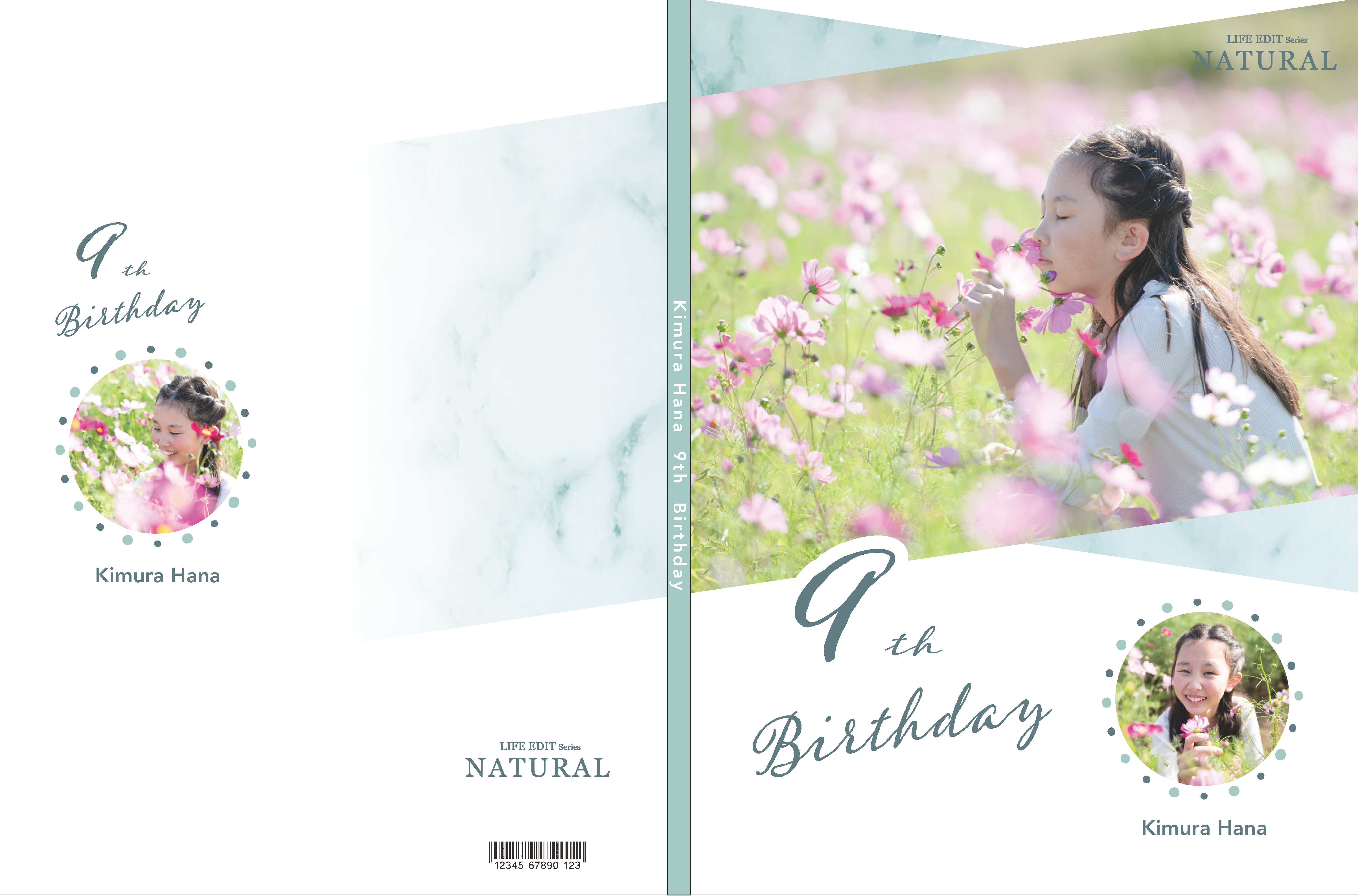 9th Birthday green