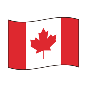 国旗：カナダ