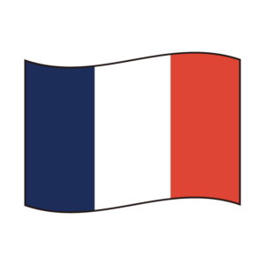 国旗：フランス