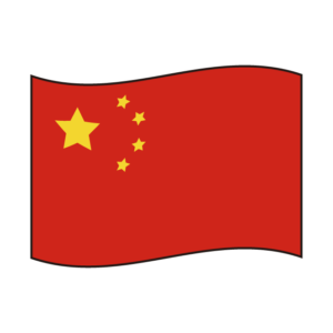 国旗：中国