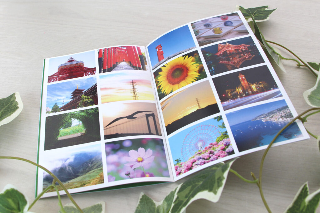 風景写真のフォトブック