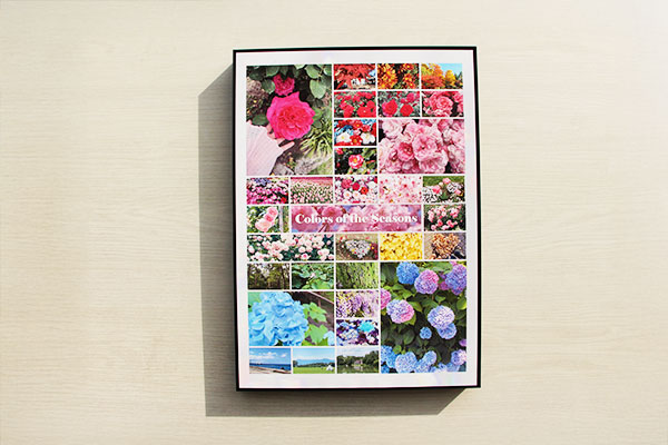 アートフレーム 花のサンプル