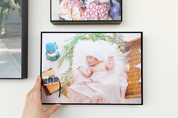 アートフレーム 赤ちゃんのサンプル